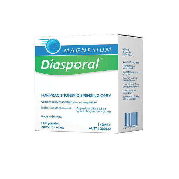 Bio-Practica Magnesium Diasporal Sachets 5.5g x 20 Pack
