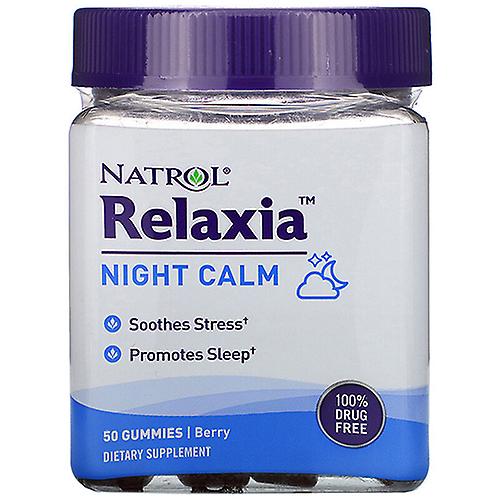 Natrol Relaxia Night Calm Gummies - 50 Gummies