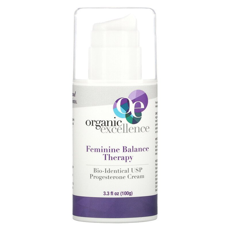 Organic Excellence Progesterone Cream 100g