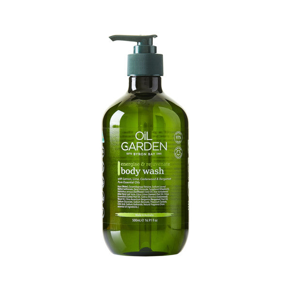 Oil Garden Body Wash Energise & Rejuvenate - 500ml