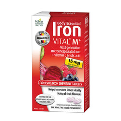 Silicea Body Essential Iron VITAL M+ Chewable - 30 tablets