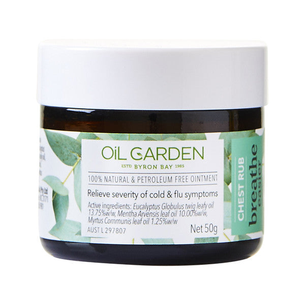 Oil Garden Breathe Easier Chest Rub - 50g