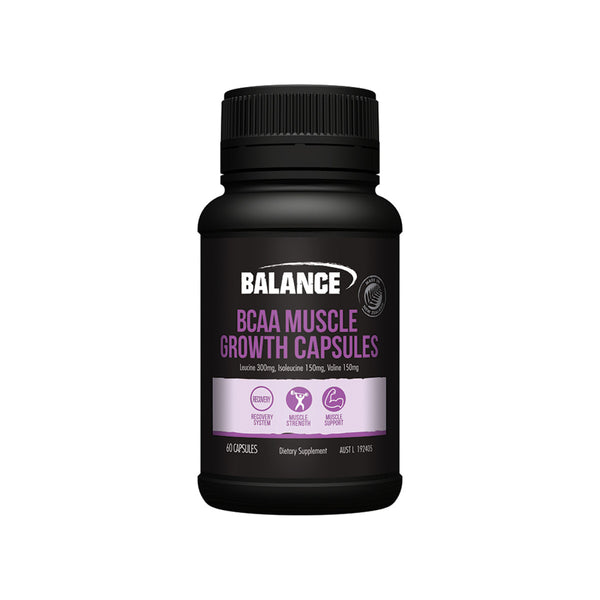 Balance BCAA Muscle Growth Capsules - 60 Capsules