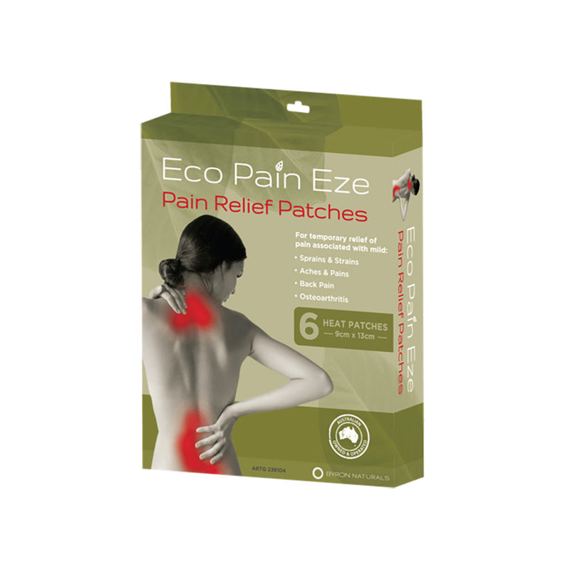 Byron Naturals ECO Pain Eze - 6 Patches