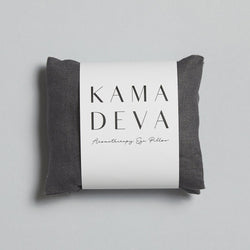 Kama Deva Meditation Eye Pillow Charcoal