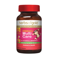 Herbs Of Gold Children's Multi Care - 60 Tablets