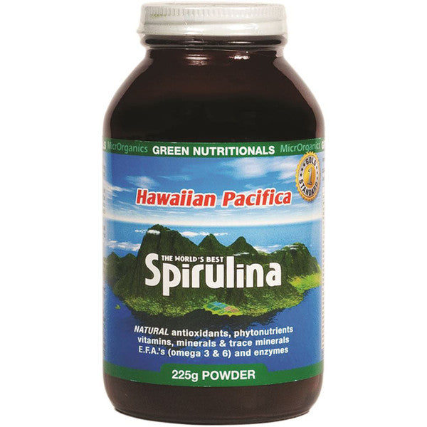 MicrOrganics Green Nutritionals Hawaiian Pacifica Spirulina - 225g