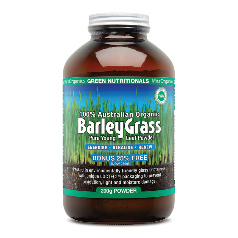 MicrOrganics Barley Grass Powder - 200grams