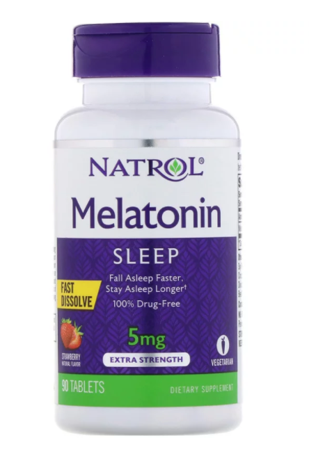 Natrol Melatonin 5mg - 90 Capsules