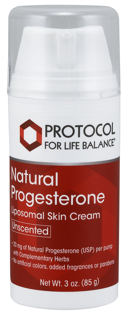 Protocol Natural progesterone Cream - 85grams