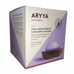 Aryya Bamboo Diffuser Luna - LED Light