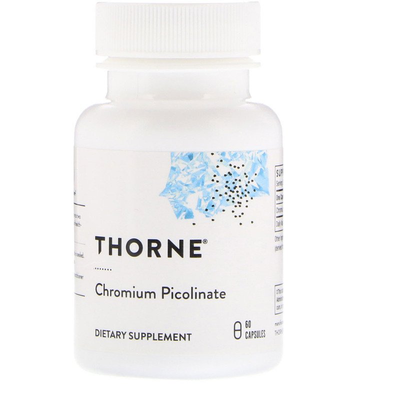 Thorne Chromium Picolinate - 60 Capsules