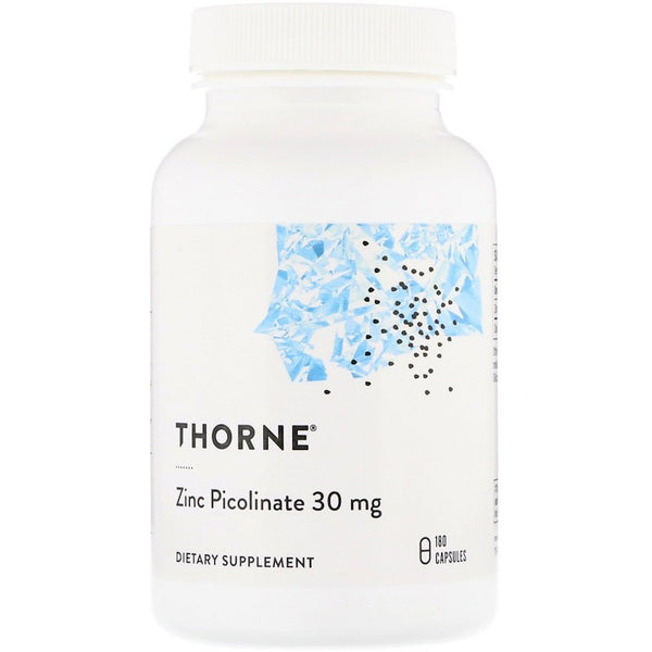 Thorne Zinc Picolinate 30mg - 180 Capsules